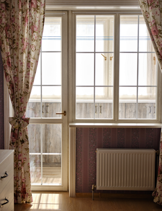 Французские окна в квартиру