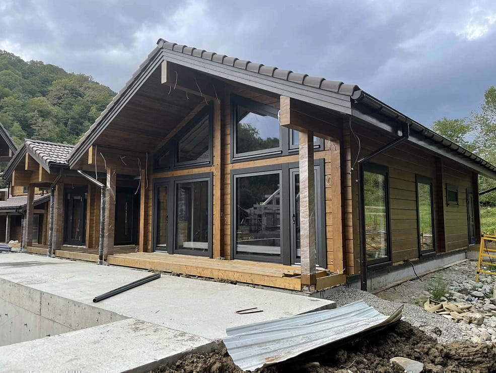 Остекление частного дома